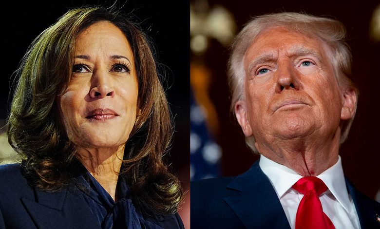 Kamala Harris and Donald Trump