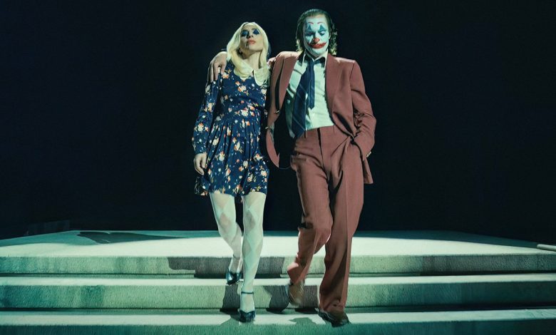 Joker Folie A Deux, from left: Lady Gaga as Harley Quinn, Joaquin Phoenix as Joker, 2024.