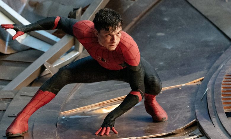 Tom Holland as Spider-Man in