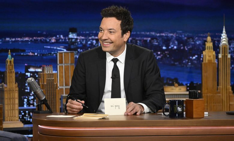 The Tonight Show Starring Jimmy Fallon - Season 12 Host Jimmy Fallon during Thank You Notes on Thursday, September 26, 2024