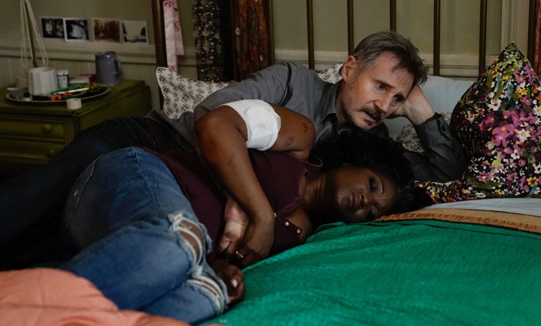 Liam Neeson and Yolonda Ross in