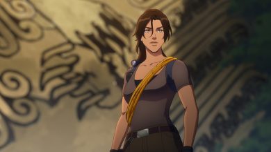 Hayley Atwell as Lara Croft in Tomb Raider: The Legend of Lara Croft