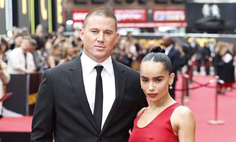 Channing Tatum and Zoë Kravitz