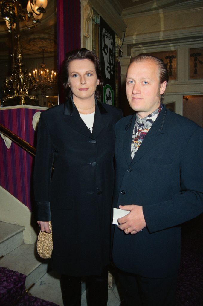 Jennifer Saunders and Adrian Edmondson attending the BAFTAs