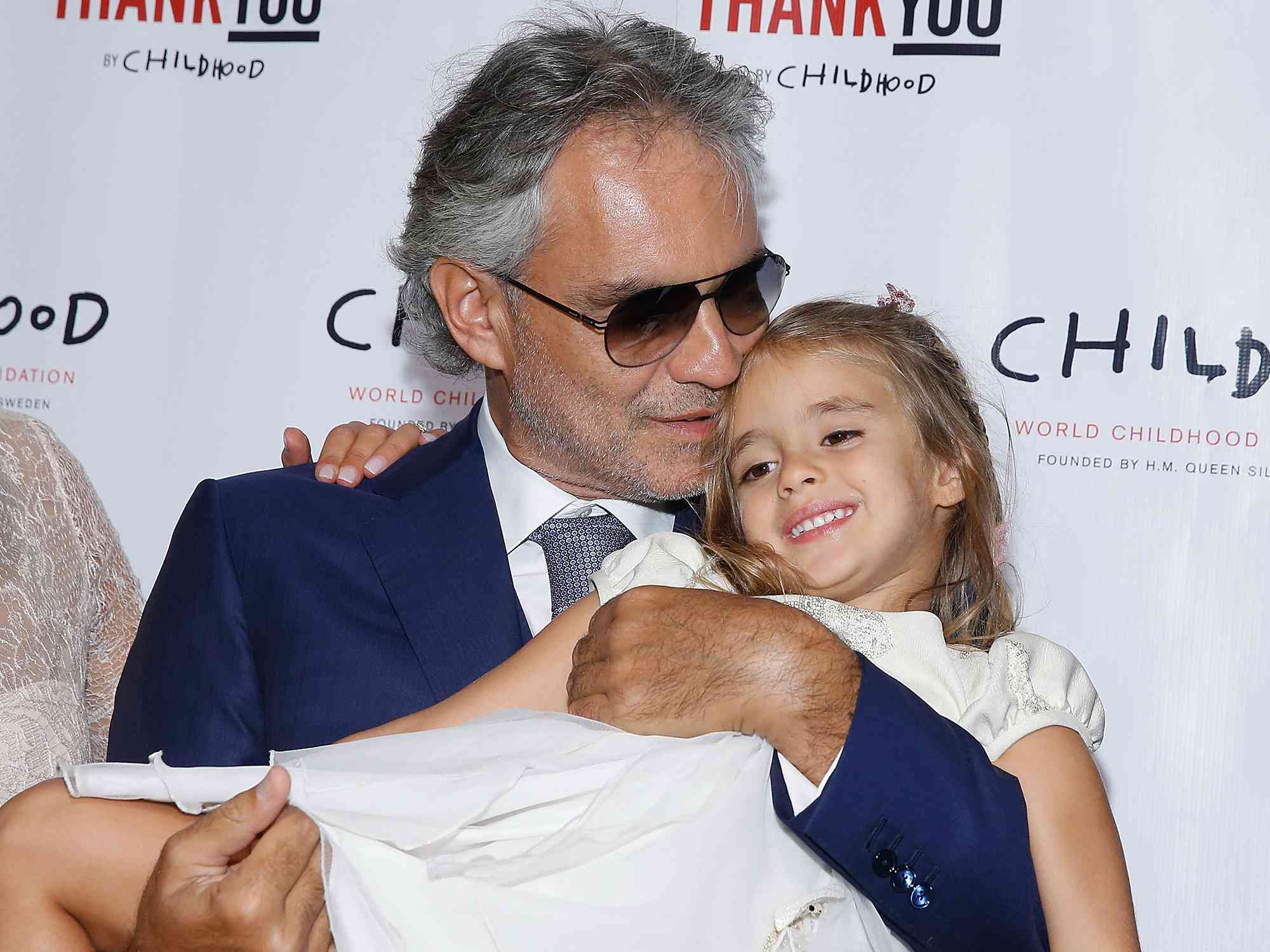 Virginia Bocelli and Artist Andrea Bocelli attend World Childhood Foundation USA Thank You Gala 2016