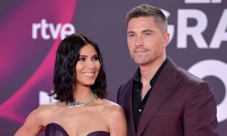 The Rookie's Eric Winter and striking famous wife look loved up in new celebratory photos