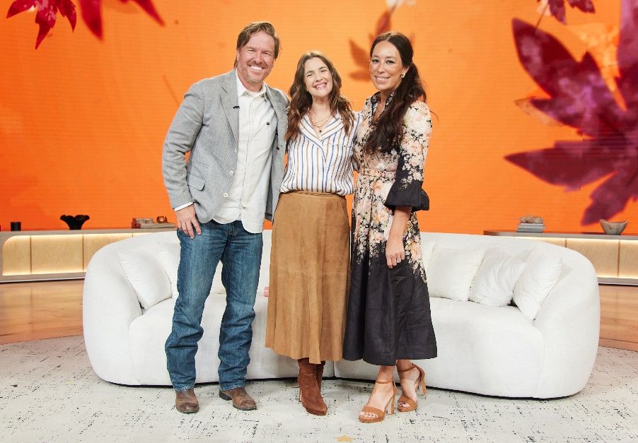 Joanna and Chip Gaines appeared on The Drew Barrymore Show 