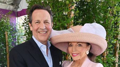 Joan Collins shares heartfelt tribute to 'wonderful' husband Percy