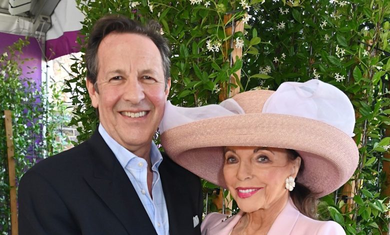 Joan Collins shares heartfelt tribute to 'wonderful' husband Percy