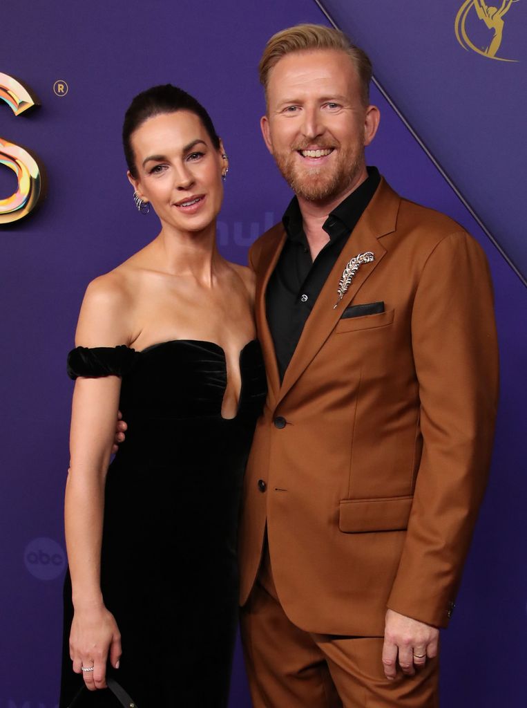 Jessica Raine and Tom Goodman-Hill at the 76th Primetime Emmy Awards, Arrivals, Los Angeles, California, USA - 15 Sep 2024