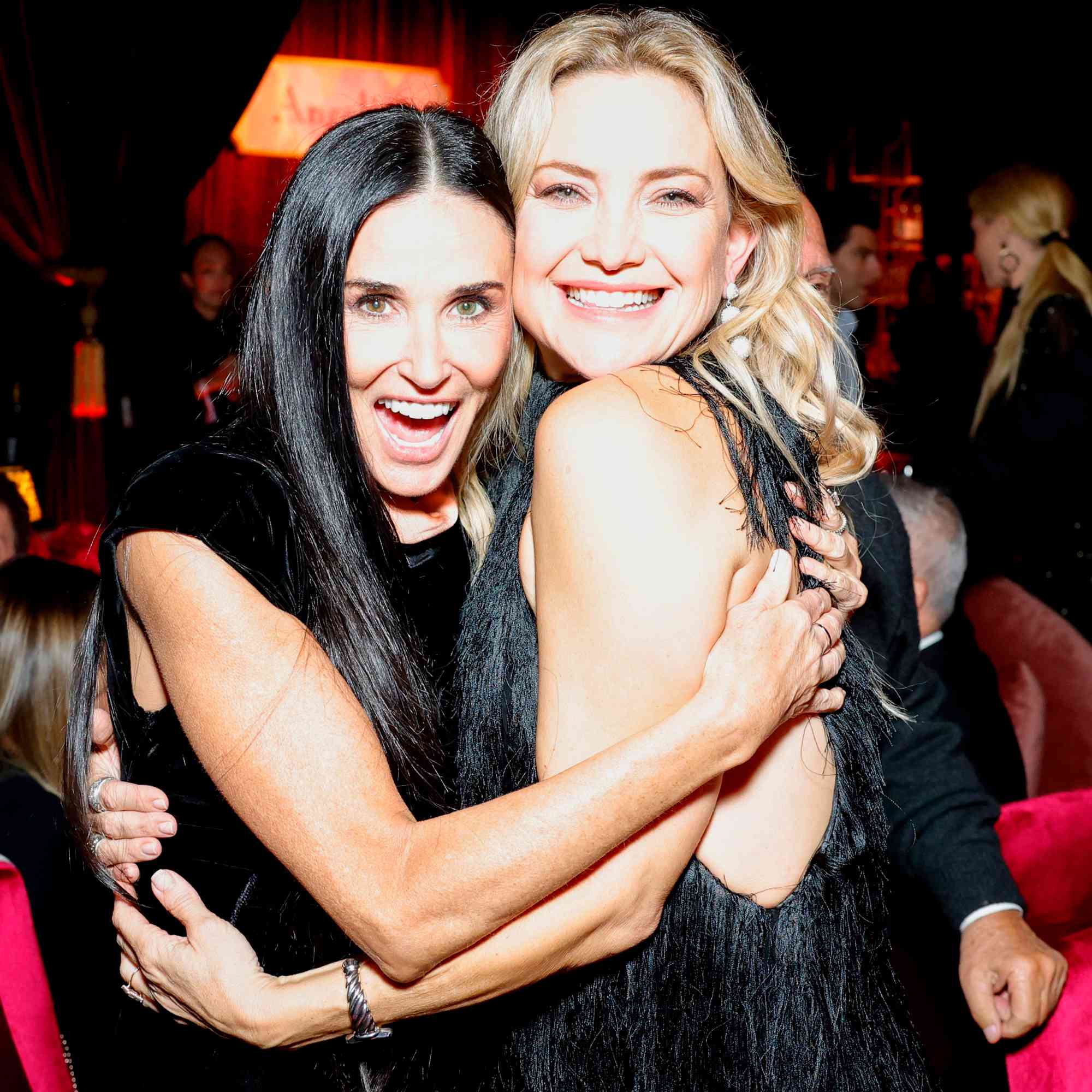 Demi Moore and Kate Hudson attend Goldie's Love-In Gala in Celebration of the 20th Anniversary of The Goldie Hawn Foundation and MindUP