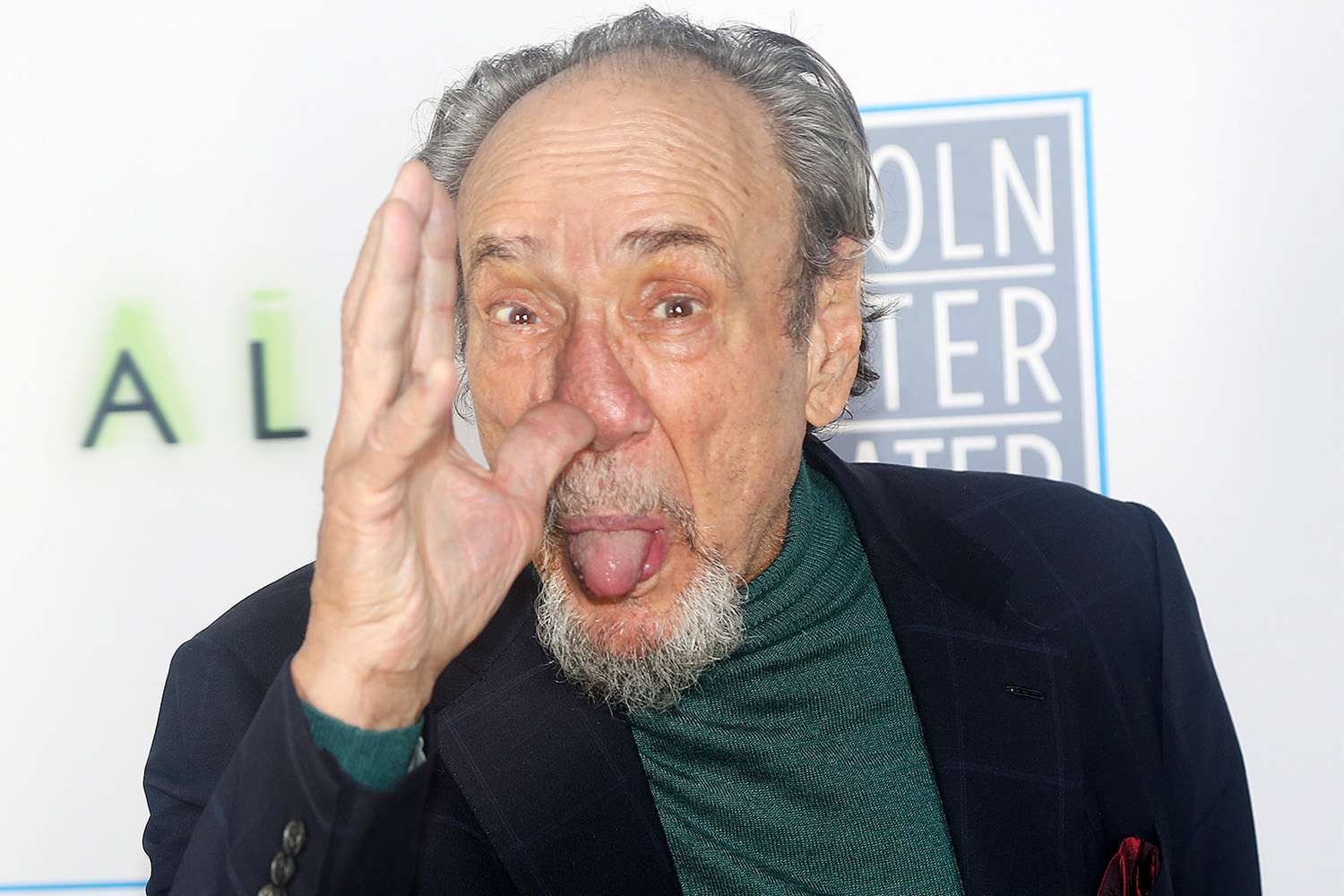 F. Murray Abraham poses at the opening night of Lincoln Center Theater's "McNeal" on Broadway