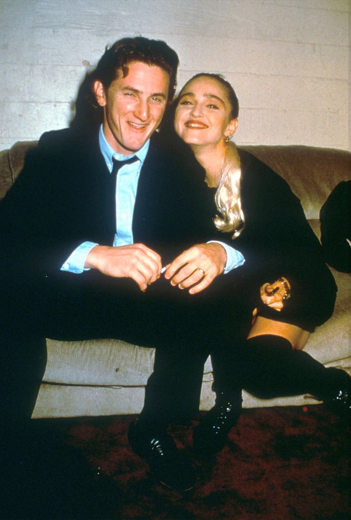 Sean Penn and Madonna in 1987