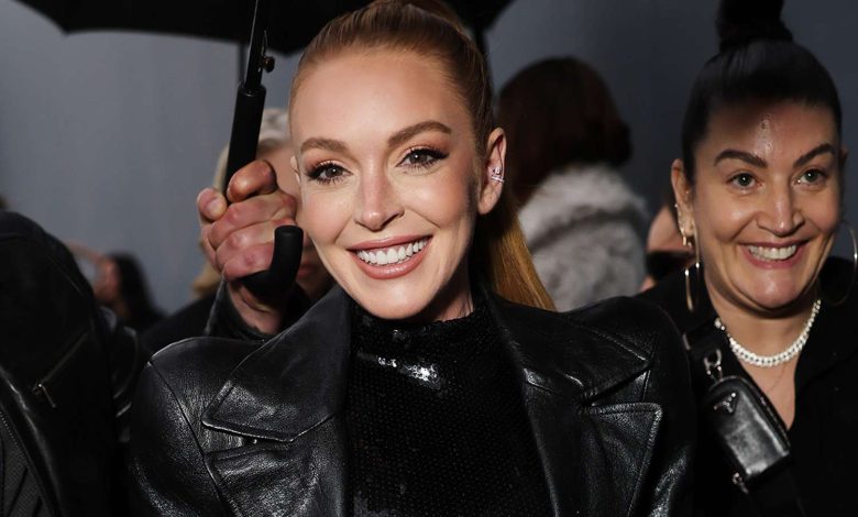 Lindsay Lohan Arrives for Balenciaga During Paris Fashion Week, Plus Gwen Stefani, Timothée Chalamet and More