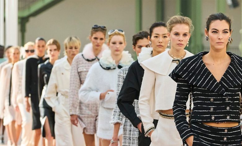 Tweed, Chiffon, and Riley Keough on a Swing in the Grand Palais: This Is S/S 25 Chanel