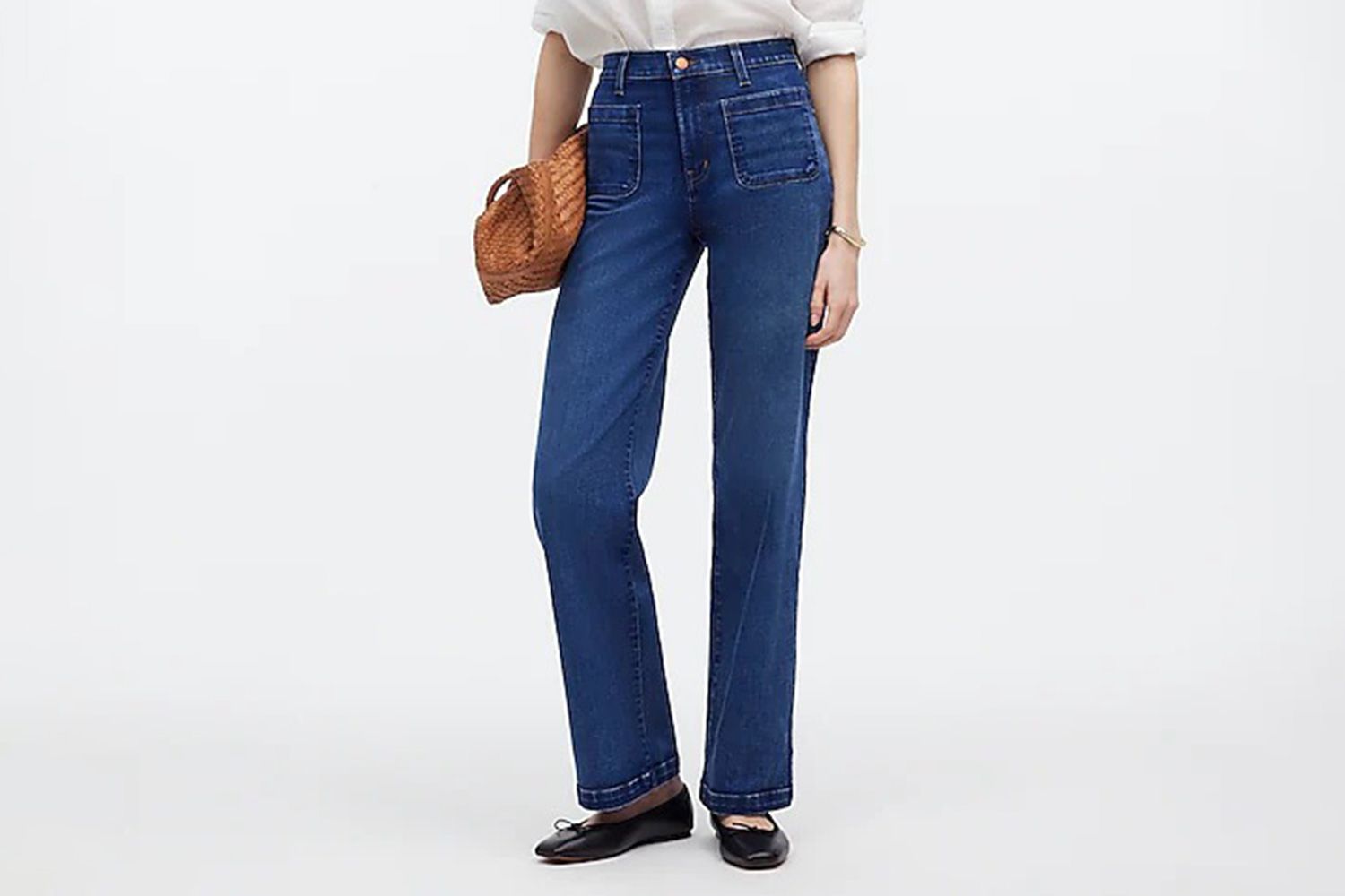 Madewell The Tall Emmett Wide-Leg Jean