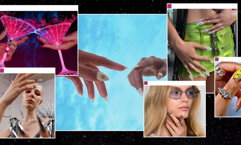 With the Rise of Y3K Beauty, "Smart Nails" Have Never Been More Mainstream