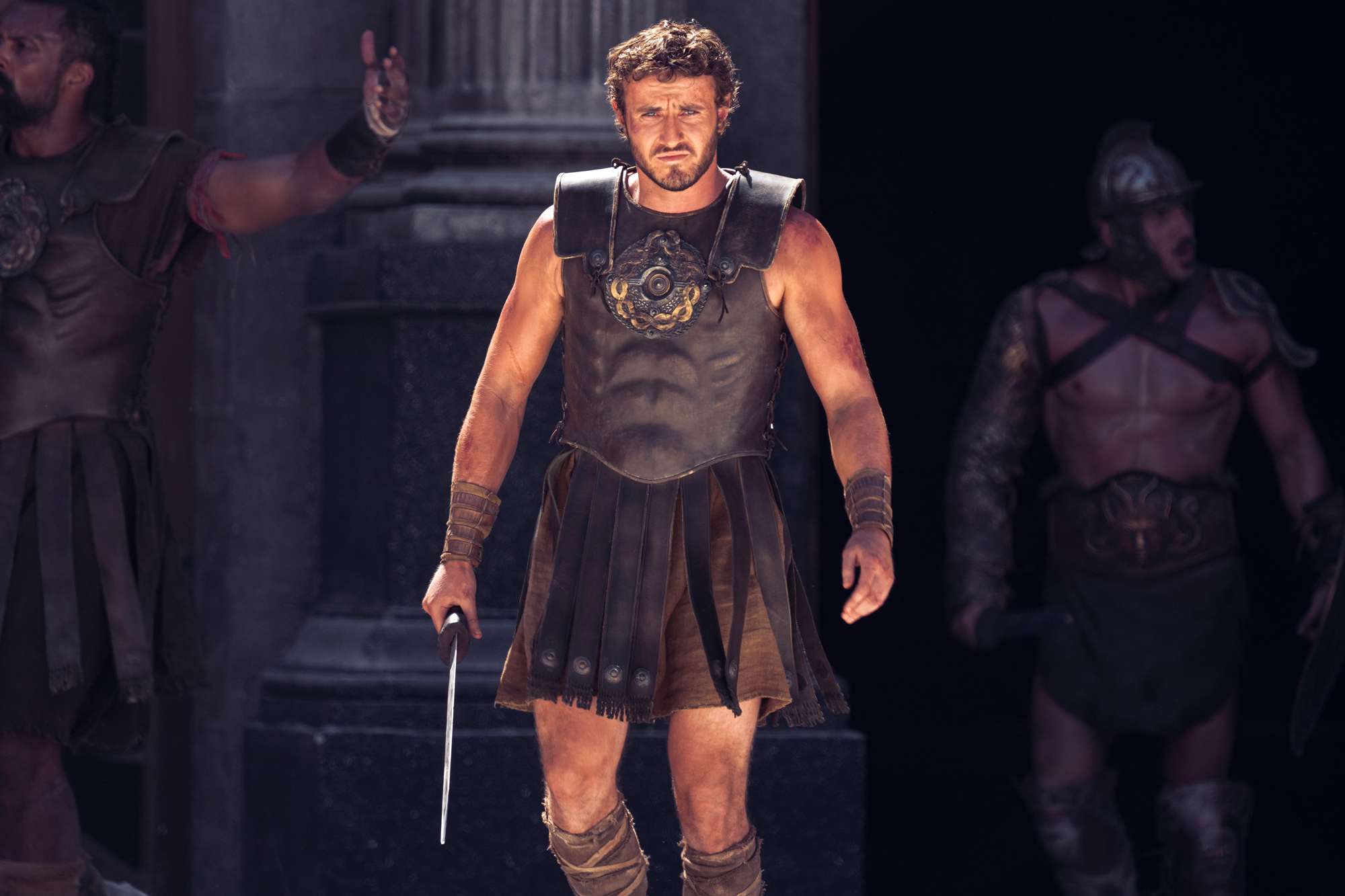 Paul Mescal plays Lucius in Gladiator II from Paramount Pictures. 