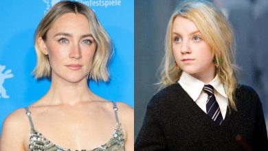 From left: Saoirse Ronan and Evanna Lynch in