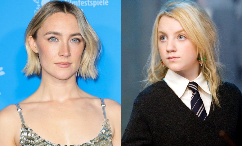 From left: Saoirse Ronan and Evanna Lynch in