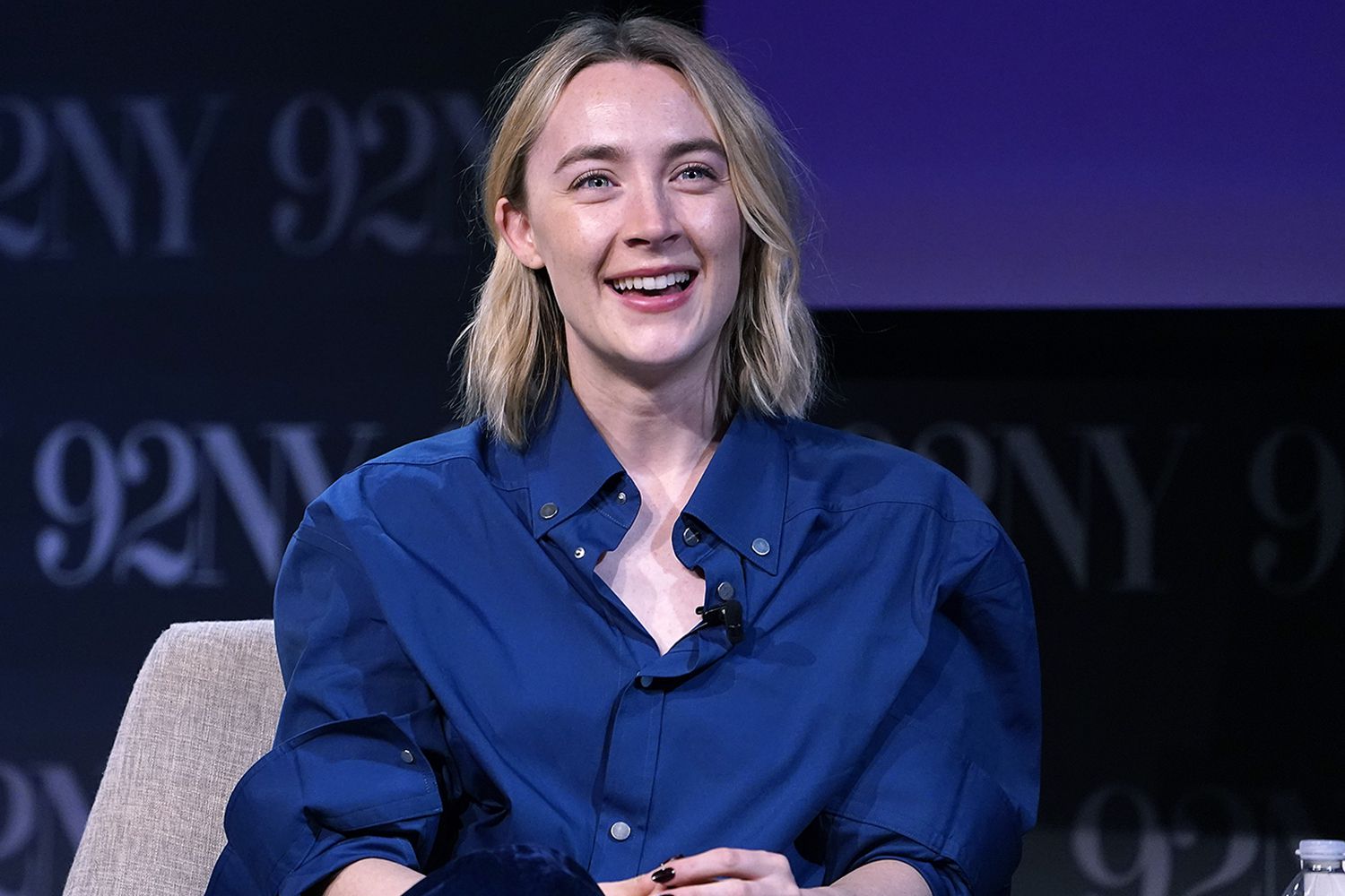 Saoirse Ronan discusses her new film "The Outrun" at 92NY 