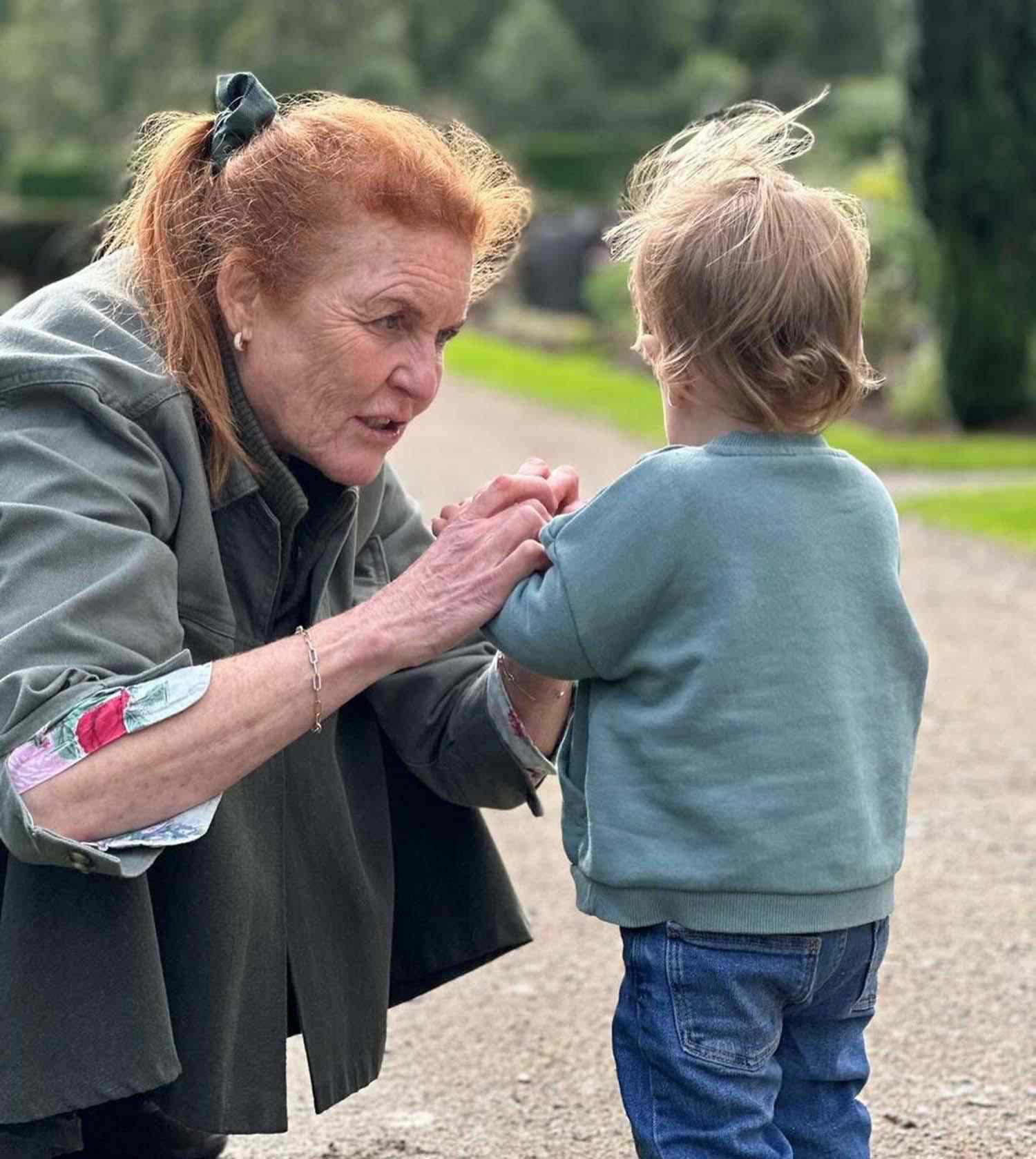 Princess Eugenie Celebrates Mom Sarah Ferguson's Birthday with New Photos of Her in 'Grannie' Mode