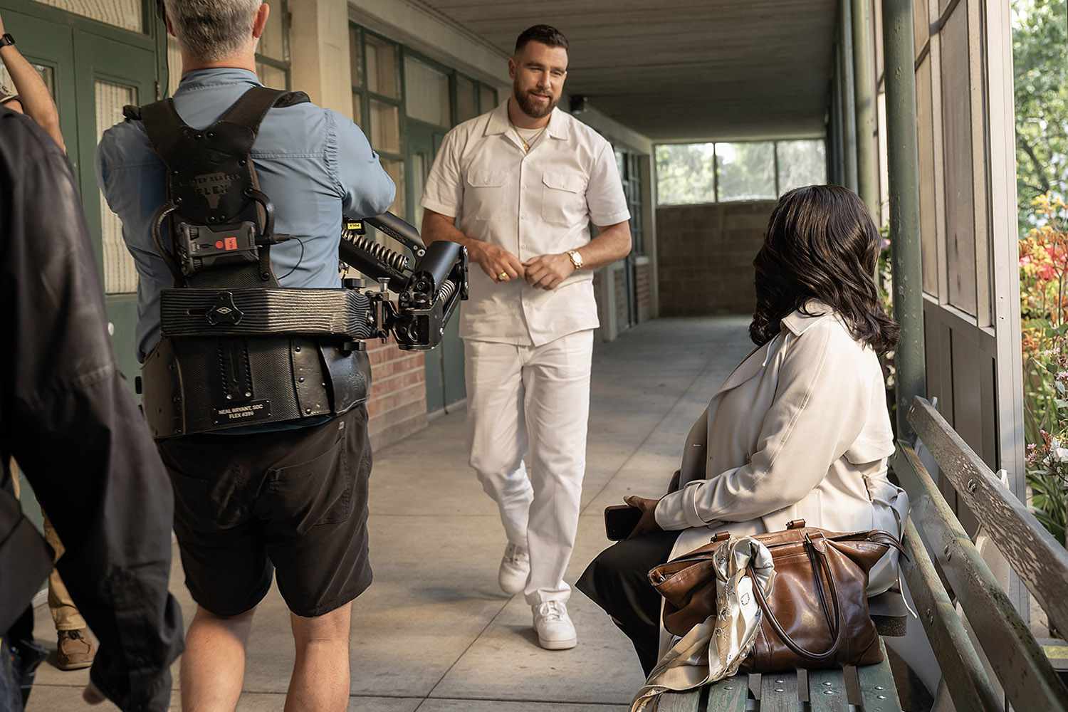 FX's Grotesquerie -- Episode 3 (airs Wednesday, October 2 at 10 p.m. ET/PT) Pictured (L-R): Travis Kelce and Niecy Nash as Lois Tryon