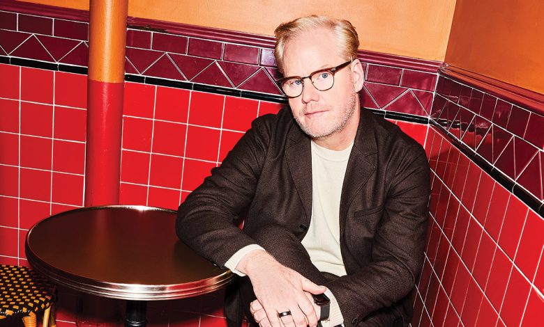 Jim Gaffigan was photographed Oct. 29 at his neighborhood spot Elvis in New York City.