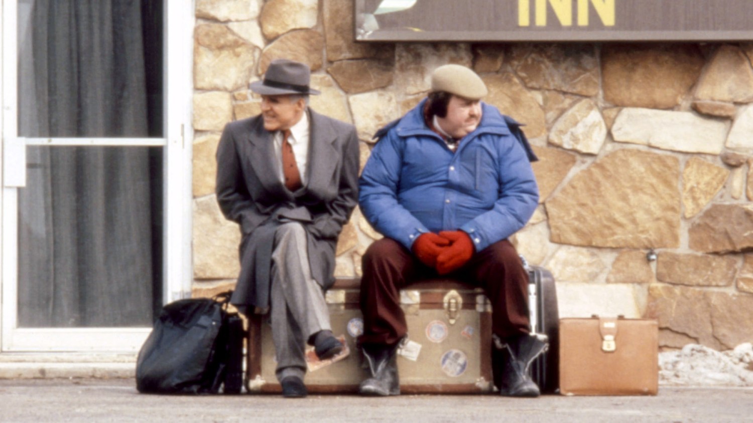 Steve Martin and John Candy in 'Planes, Trains and Automobiles'