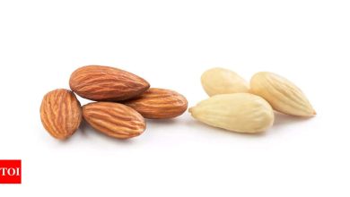 Peeled almonds vs Almonds with skin: Which is better for your hair health? |