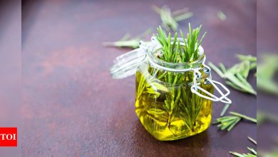 Hair Growth Oil: How to use Rosemary oil to grow hair in bald patches |