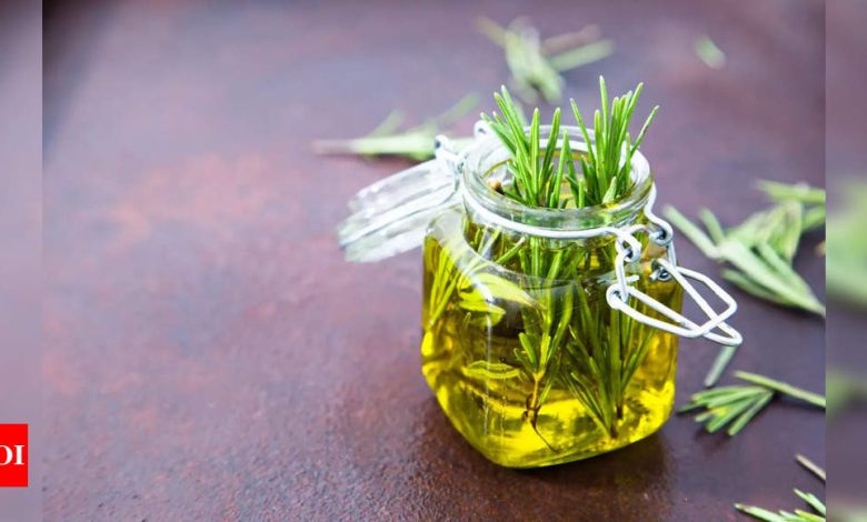 Hair Growth Oil: How to use Rosemary oil to grow hair in bald patches |