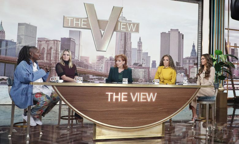 Whoopi Goldberg, Sara Haines, Joy Behar, Sunny Hostin, Alyssa Farah Griffin on The View