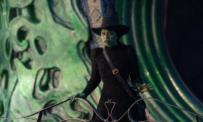 Cynthia Erivo is Elphaba in WICKED, directed by Jon M. Chu