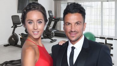 Emily and Peter Andre's home gym at Surrey mansion is straight from a premium fitness club