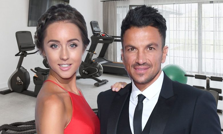 Emily and Peter Andre's home gym at Surrey mansion is straight from a premium fitness club