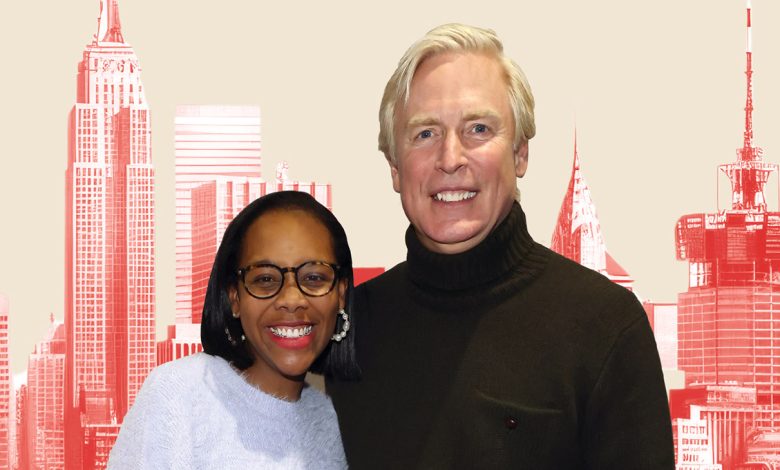 Gotham’s deputy director Kia Brooks with executive director Jeffrey Sharp.