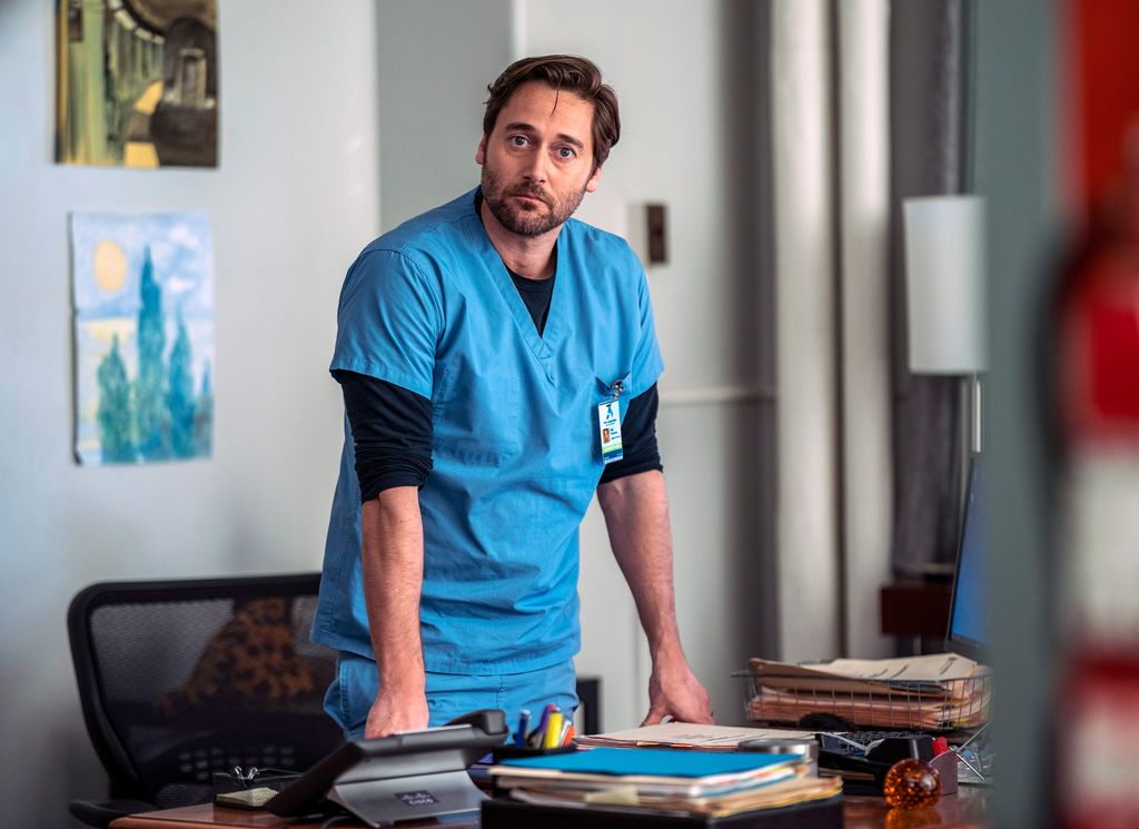 Ryan Eggold as Dr. Max Goodwin in New Amsterdam