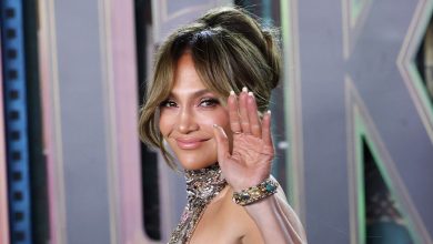 J.Lo Wore the Crystal-Inspired Manicure Set to Replace Your Favorite Nude This Winter