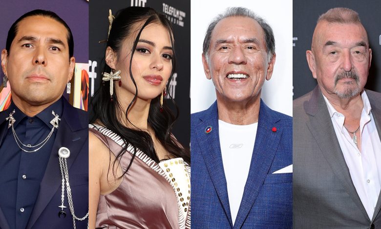 Dallas Goldtooth, Amber Midthunder, Wes Studi and Graham Greene