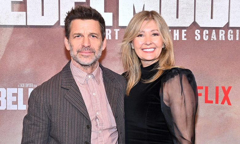 L-R) Zack Snyder and Deborah Snyder attend Netflix