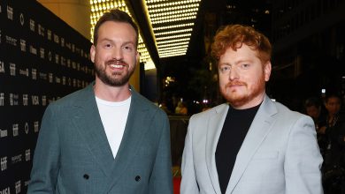 (L-R) Scott Beck and Bryan Woods attend the premiere of Heretic during the 2024 Toronto International Film Festival at Princess of Wales Theatre on September 08, 2024 in Toronto, Ontario.