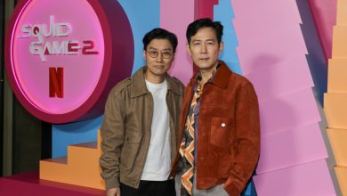 Hwang Dong-hyuk and Lee Jung-jae attend Netflix