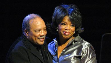 Quincy Jones and Oprah Winfrey