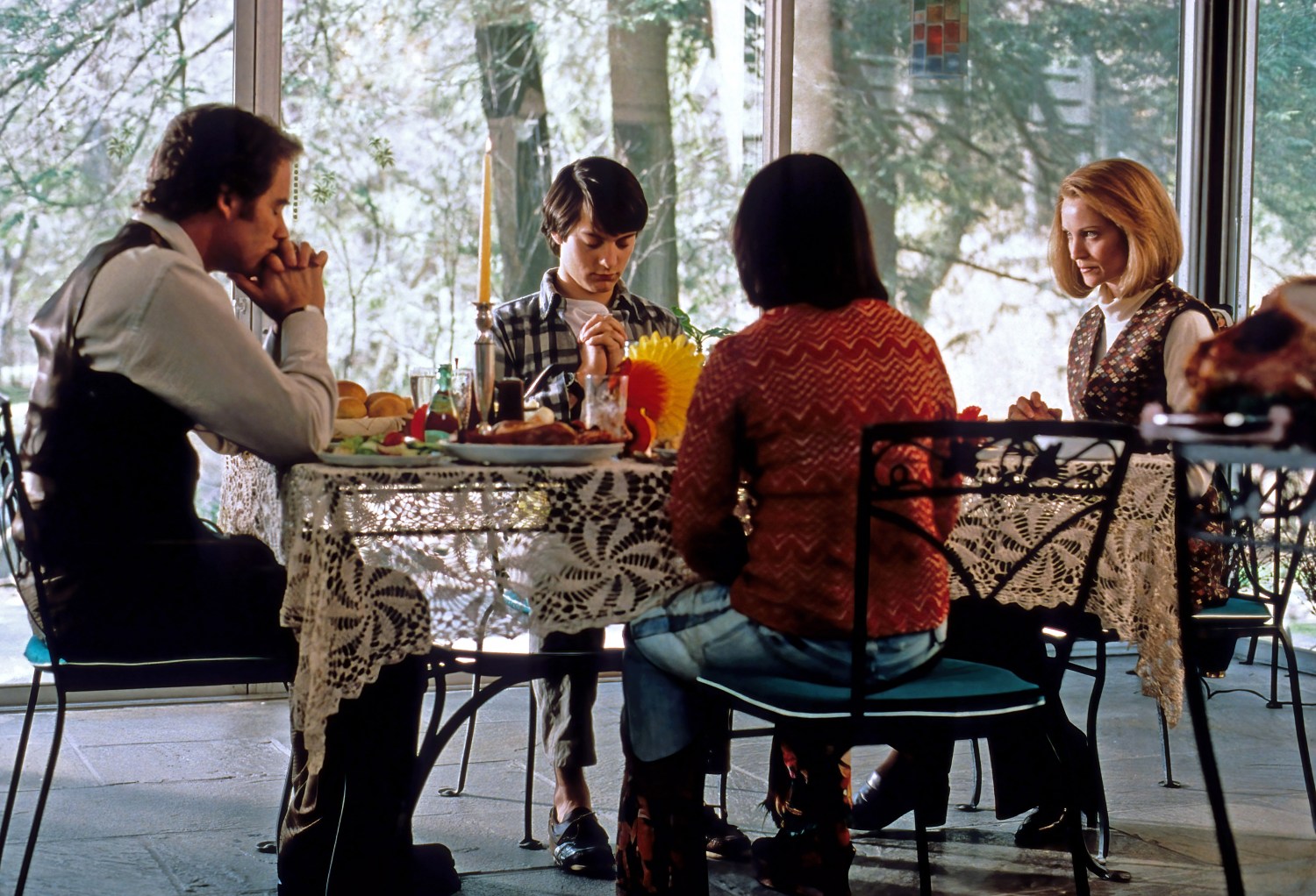 From left: Kevin Kline, Tobey Maguire, Christina Ricci and Joan Allen in 'The Ice Storm'