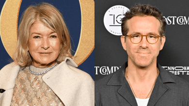 Martha Stewart and Ryan Reynolds