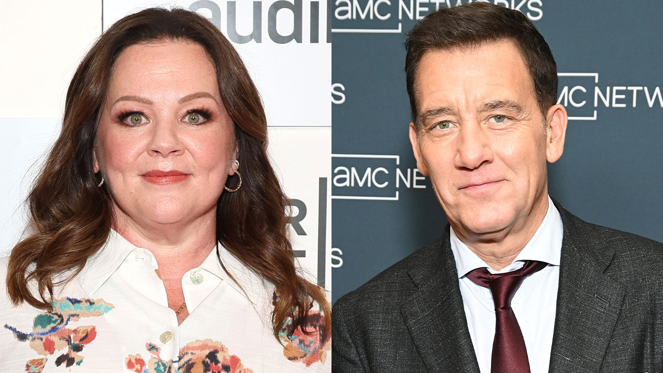 Melissa McCarthy and Clive Owen spit