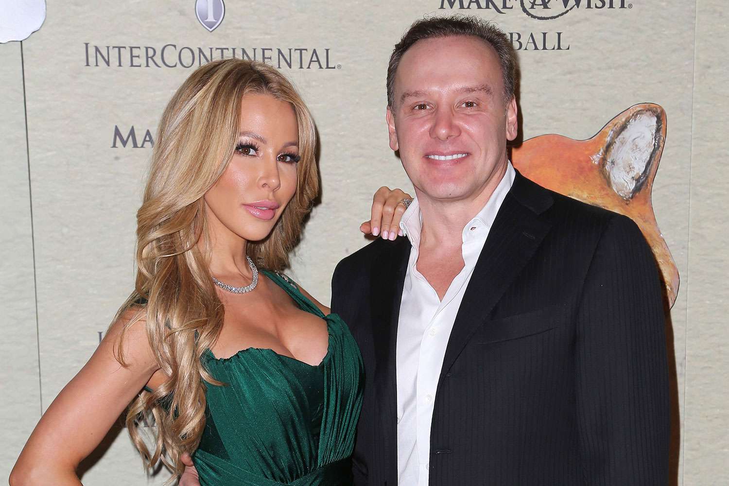 Lisa Hochstein and Lenny Hochstein are seen at the 22nd Annual InterContinental Miami Make-A-Wish Ball on November 12, 2016 in Miami, Florida