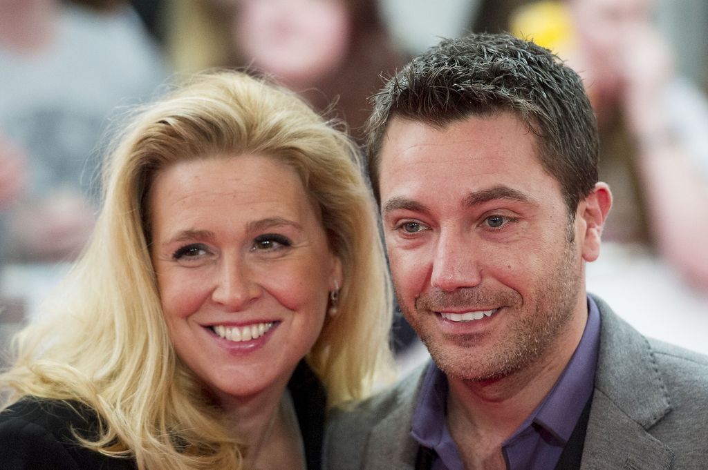 Gino D'Acampo with his wife Jessica 