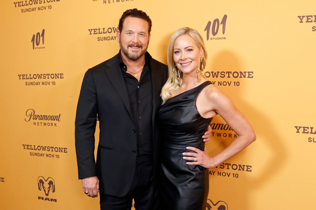 Cole Hauser and Cynthia Daniel attend the Yellowstone Season 5 Part 2 premiere at Museum of Modern Art on November 07, 2024 